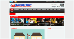 Desktop Screenshot of karawangtoday.com